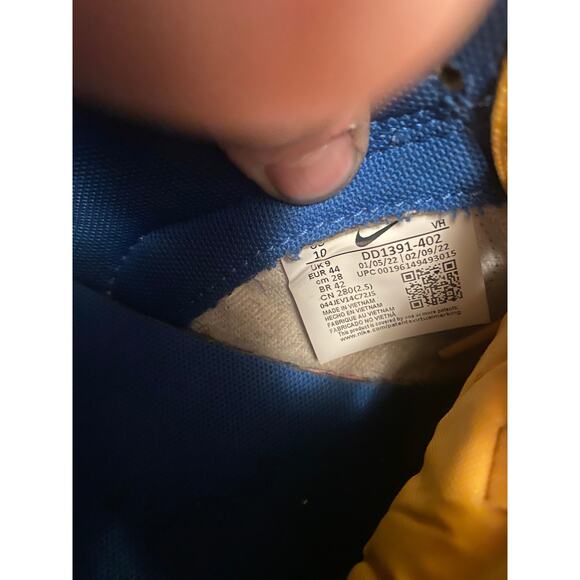 Nike dunk lowtop mens streetwear shoe size 10 - Picture 5 of 5